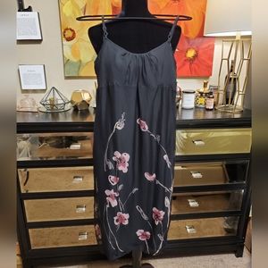 NWT BCBG Black Camisole Dress Size 12